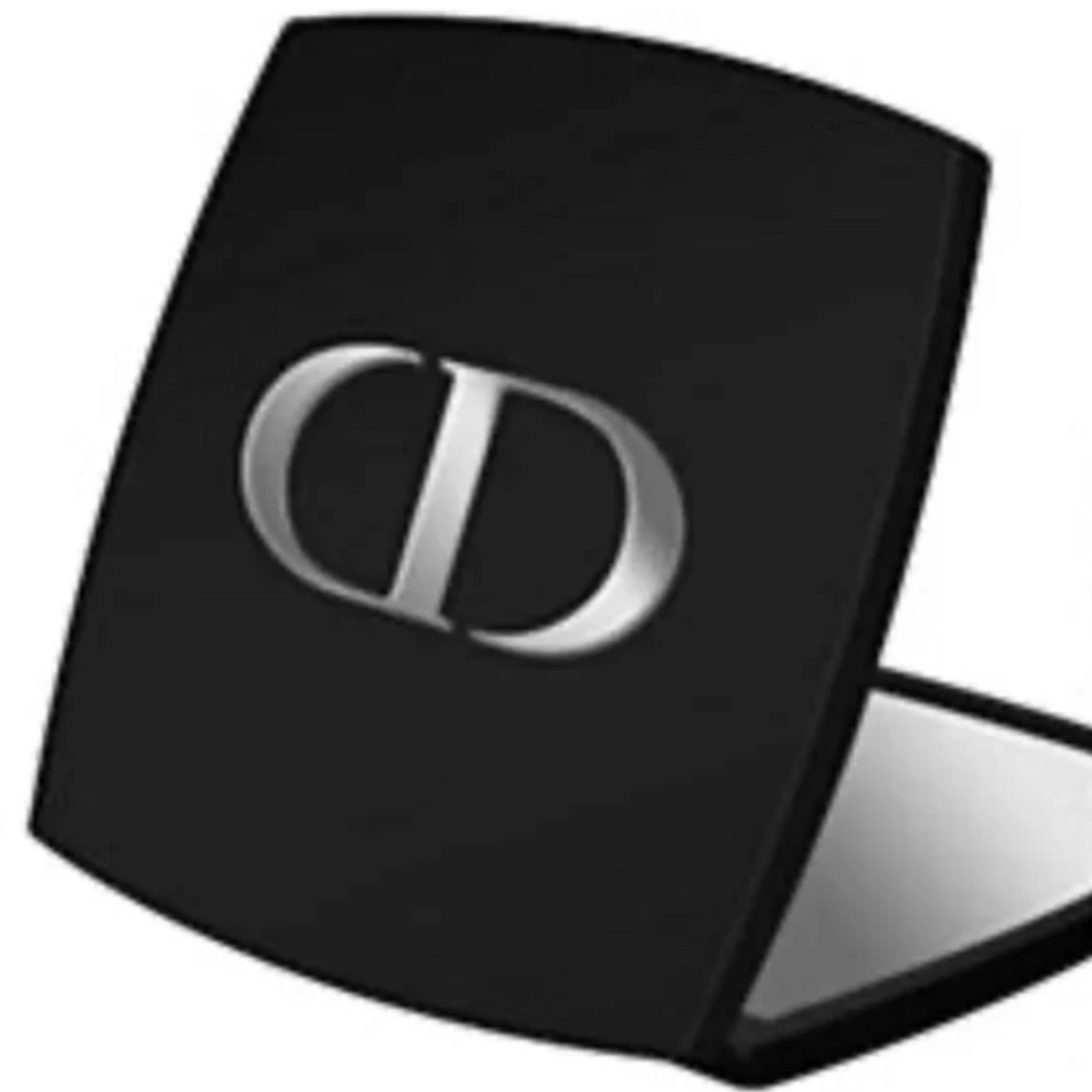 DIOR Black Makeup Compact with dual sided mirrors NEW BOX